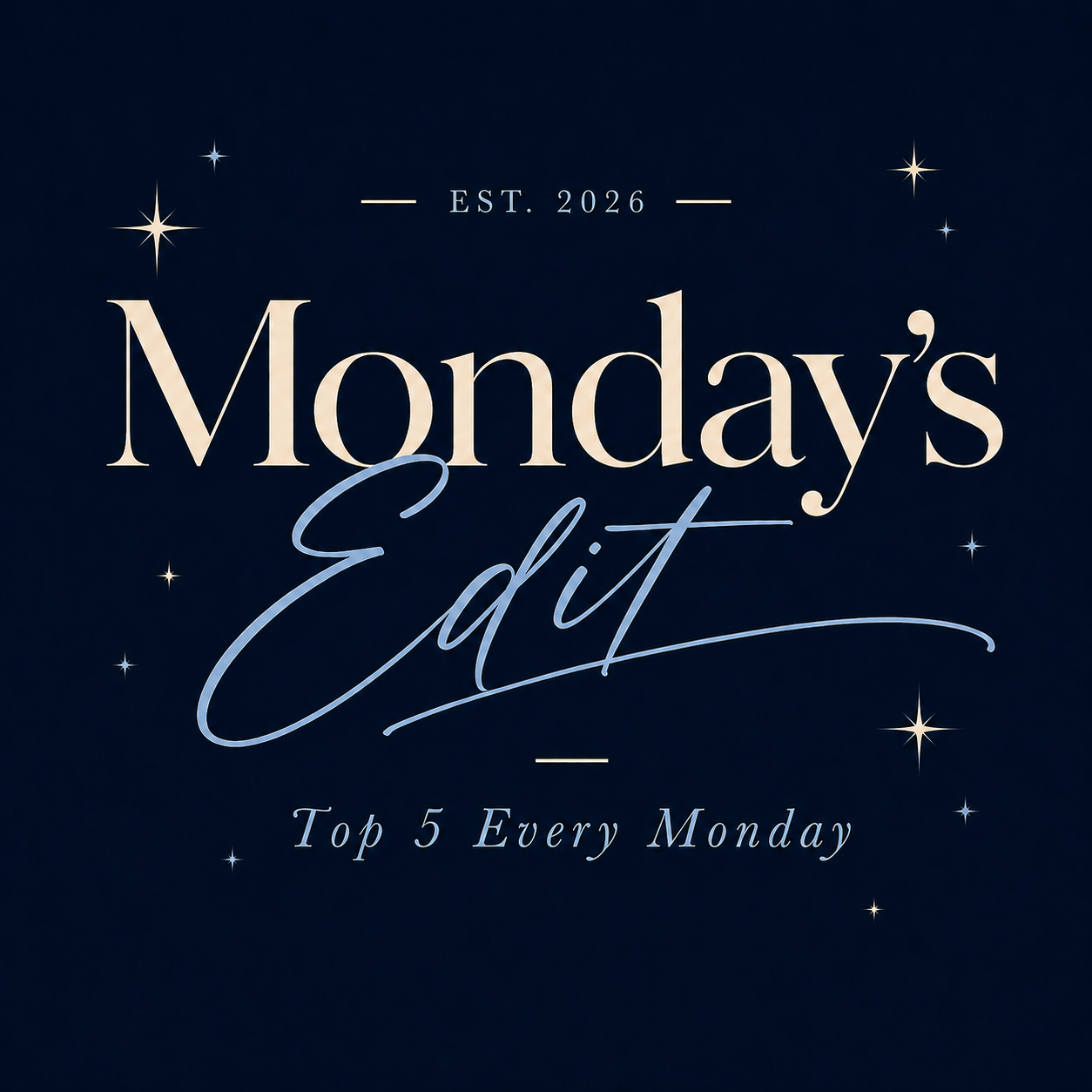 Monday's Edit